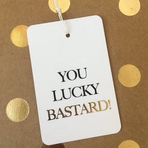 Gold Embossed Gift Tags